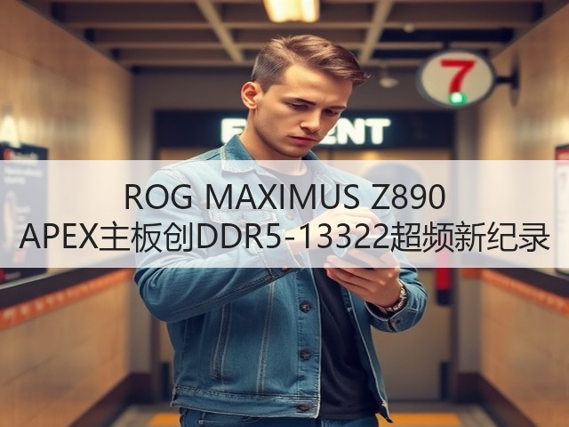 ROG MAXIMUS Z890 APEX主板创DDR5-13322超频新纪录(图1)
