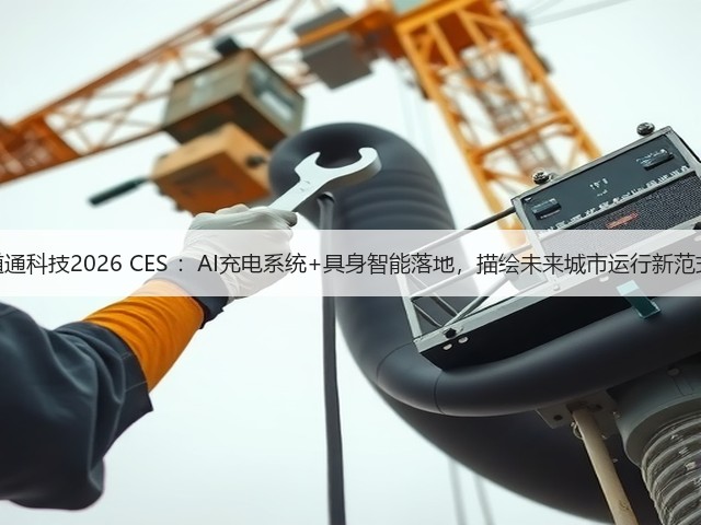 道通科技2026 CES ：AI充电系统+具身智能落地，描绘未来城市运行新范式(图2)