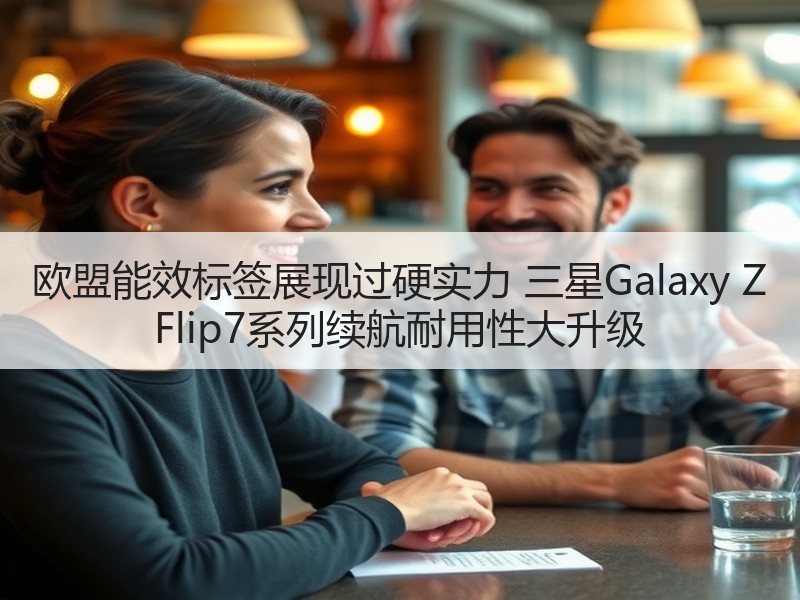 欧盟能效标签展现过硬实力 三星Galaxy Z Flip7系