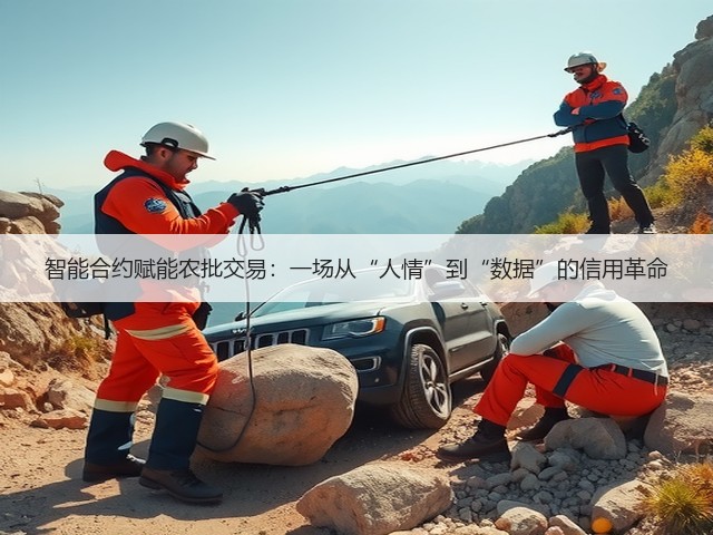 智能合约赋能农批交易:一场从“人情”到“数据”的信用革命(图2) 智能合约赋能农批交易:一场从“人情”到“数据”的信用革命(图2)