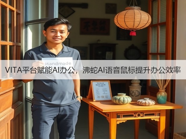 VITA平台赋能AI办公,沸蛇AI语音鼠标提升办公效率(图2) VITA平台赋能AI办公,沸蛇AI语音鼠标提升办公效率(图2)
