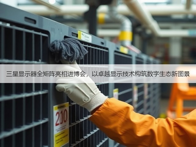三星显示器全矩阵亮相进博会,以卓越显示技术构筑数字生态新图景(图1) 三星显示器全矩阵亮相进博会,以卓越显示技术构筑数字生态新图景(图1)