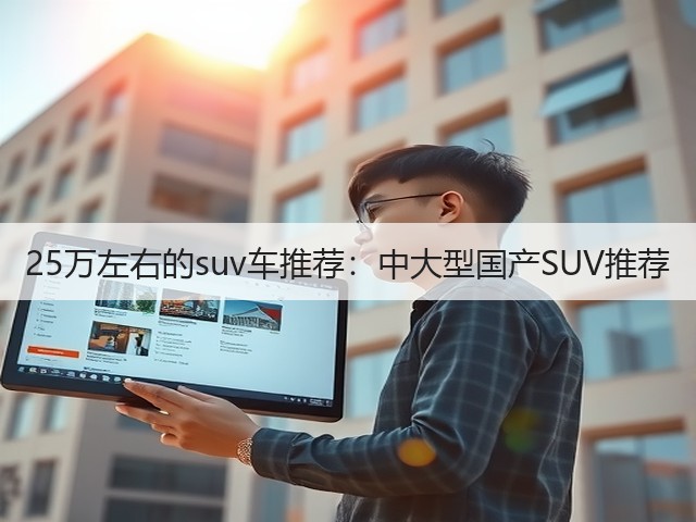 25万左右的suv车推荐：中大型国产SUV推荐(图2)