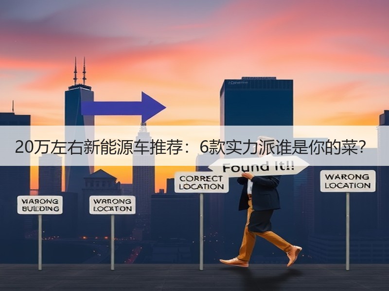 20万左右新能源车推荐：6款实力派谁是你的菜？
