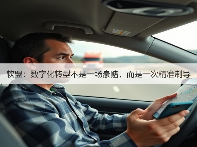 软盟:数字化转型不是一场豪赌,而是一次精准制导(图3) 软盟:数字化转型不是一场豪赌,而是一次精准制导(图3)