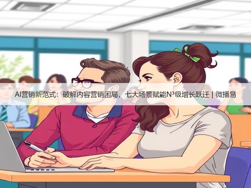 AI营销新范式：破解内容营销困局，七大场景赋能N³级增长跃迁