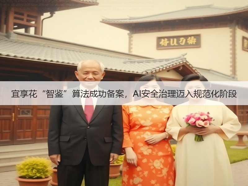 宜享花“智鉴”算法成功备案，AI安全治理迈入规范化阶段
