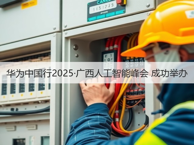 华为中国行2025·广西人工智能峰会 成功举办(图1)