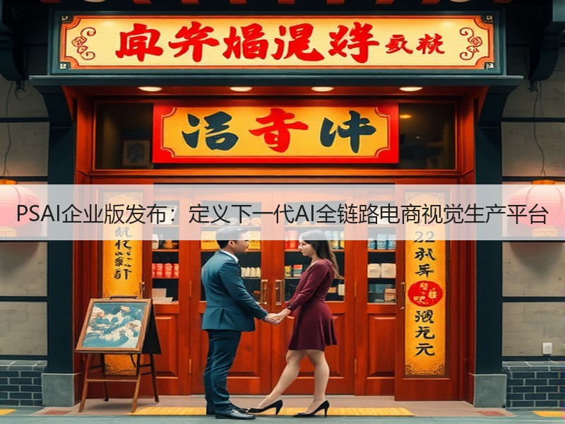 PSAI企业版发布：定义下一代AI全链路电商视觉生产平台