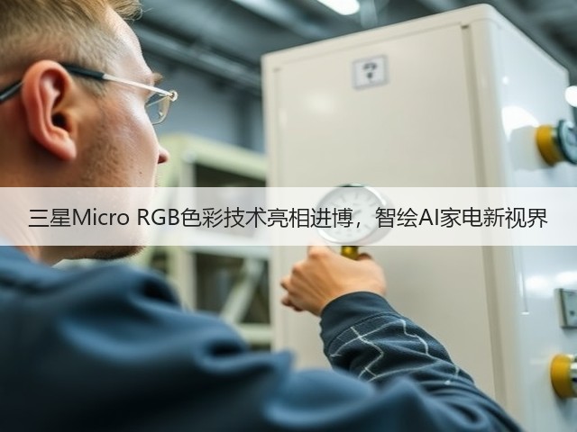 三星Micro RGB色彩技术亮相进博,智绘AI家电新视界(图1) 三星Micro RGB色彩技术亮相进博,智绘AI家电新视界(图1)