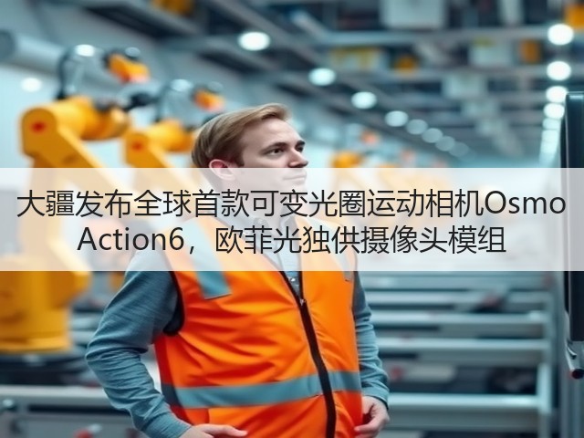 大疆发布全球首款可变光圈运动相机Osmo Action6,欧菲光独供摄像头模组(图1) 大疆发布全球首款可变光圈运动相机Osmo Action6,欧菲光独供摄像头模组(图1)