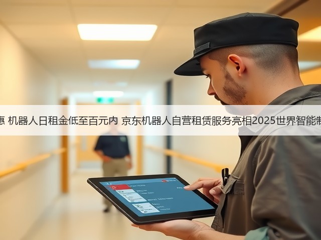 科技普惠 机器人日租金低至百元内 京东机器人自营租赁服务亮相2025世界智能制造大会(图2)