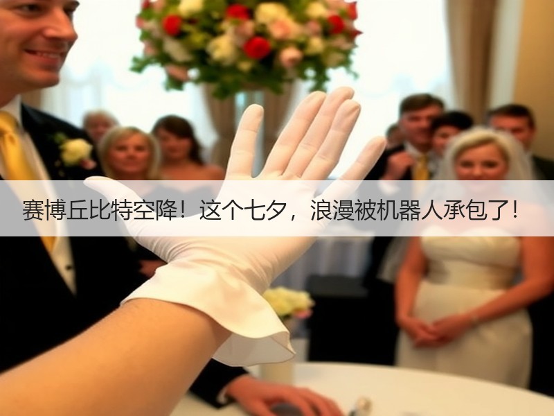 赛博丘比特空降！这个七夕，浪漫被机器人承包了！