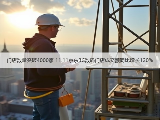 门店数量突破4000家 11.11京东3C数码门店成交额同比增长120%(图1)