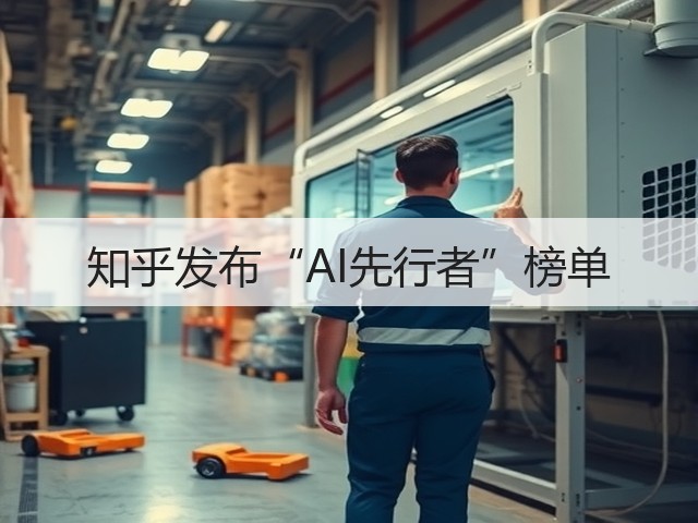 知乎发布“AI先行者”榜单(图1) 知乎发布“AI先行者”榜单(图1)