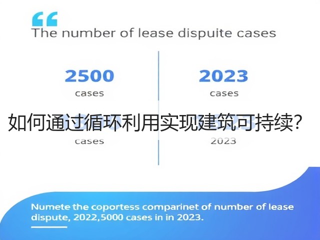 如何通过循环利用实现建筑可持续?(图2) 如何通过循环利用实现建筑可持续?(图2)