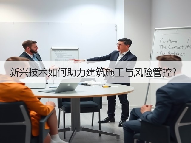 新兴技术如何助力建筑施工与风险管控？(图3)