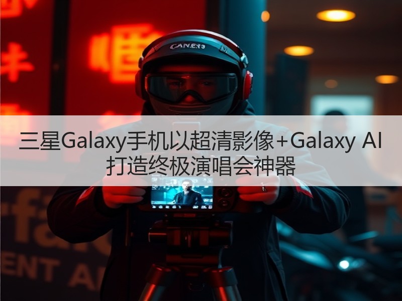 三星Galaxy手机以超清影像+Galaxy AI 打造终极