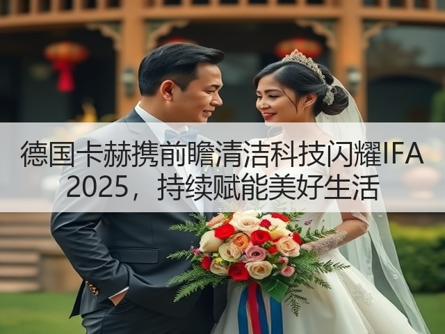 德国卡赫携前瞻清洁科技闪耀IFA 2025,持续赋能美好生活(图3) 德国卡赫携前瞻清洁科技闪耀IFA 2025,持续赋能美好生活(图3)