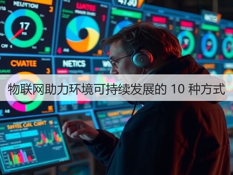 物联网助力环境可持续发展的 10 种方式