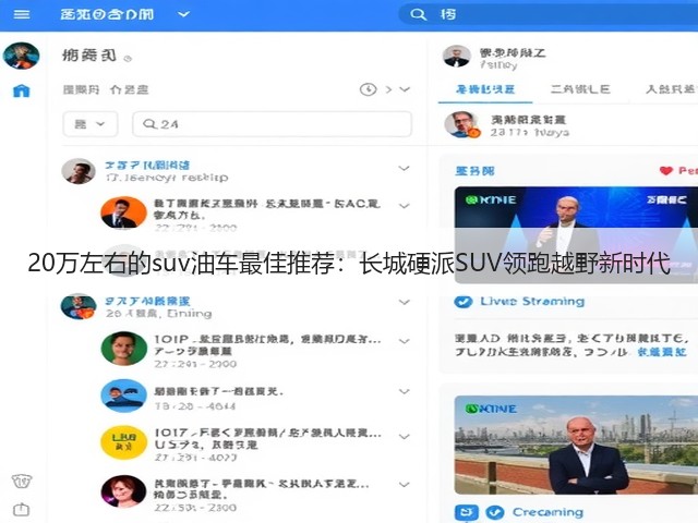 20万左右的suv油车最佳推荐：长城硬派SUV领跑越野新时代(图3)