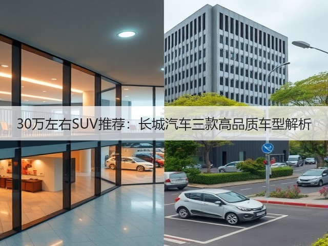 30万左右SUV推荐:长城汽车三款高品质车型解析(图1) 30万左右SUV推荐:长城汽车三款高品质车型解析(图1)