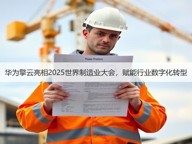 华为擎云亮相2025世界制造业大会,赋能行业数字化转型(图3) 华为擎云亮相2025世界制造业大会,赋能行业数字化转型(图3)
