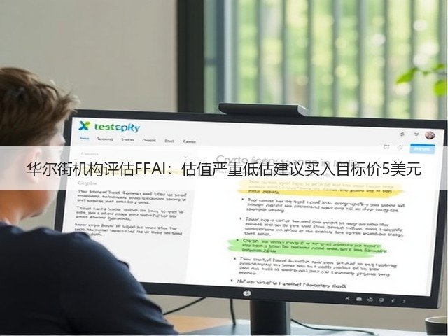 华尔街机构评估FFAI:估值严重低估建议买入目标价5美元(图1) 华尔街机构评估FFAI:估值严重低估建议买入目标价5美元(图1)
