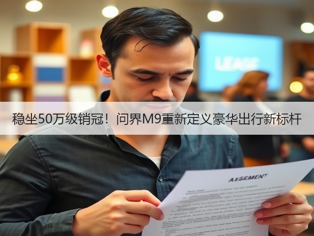 稳坐50万级销冠!问界M9重新定义豪华出行新标杆(图2) 稳坐50万级销冠!问界M9重新定义豪华出行新标杆(图2)