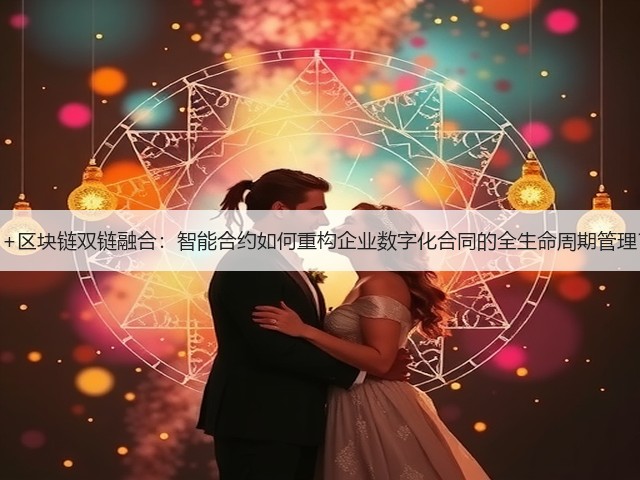 AI+区块链双链融合:智能合约如何重构企业数字化合同的全生命周期管理?(图3) AI+区块链双链融合:智能合约如何重构企业数字化合同的全生命周期管理?(图3)
