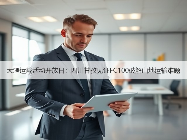 大疆运载活动开放日:四川甘孜见证FC100破解山地运输难题(图1) 大疆运载活动开放日:四川甘孜见证FC100破解山地运输难题(图1)