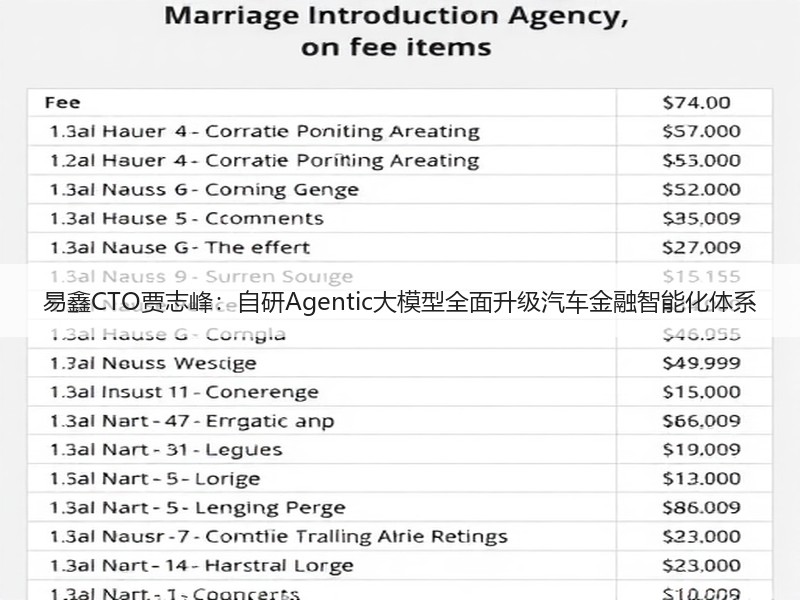 易鑫CTO贾志峰：自研Agentic大模型全面升级汽车金融智