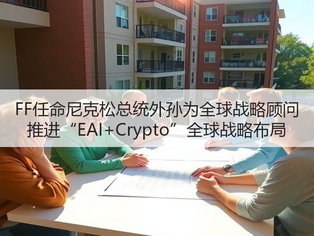 FF任命尼克松总统外孙为全球战略顾问 推进“EAI+Crypto”全球战略布局(图2) FF任命尼克松总统外孙为全球战略顾问 推进“EAI+Crypto”全球战略布局(图2)