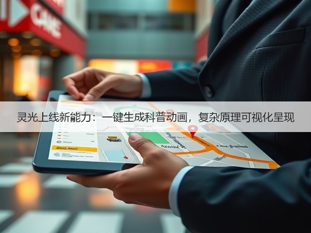 灵光上线新能力:一键生成科普动画,复杂原理可视化呈现(图2) 灵光上线新能力:一键生成科普动画,复杂原理可视化呈现(图2)