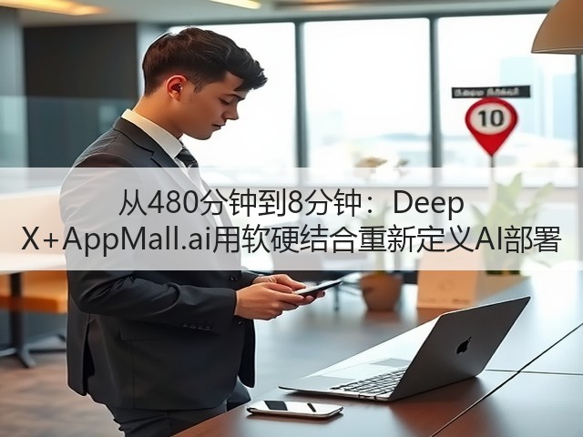 从480分钟到8分钟：Deep X+AppMall.ai用软硬结合重新定义AI部署(图1)