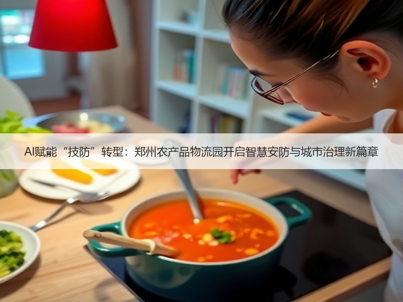 AI赋能“技防”转型：郑州农产品物流园开启智慧安防与城市治理