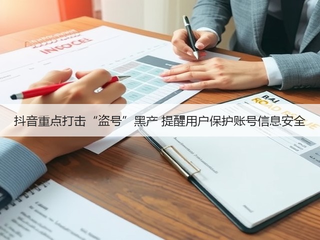 抖音重点打击“盗号”黑产 提醒用户保护账号信息安全(图1) 抖音重点打击“盗号”黑产 提醒用户保护账号信息安全(图1)