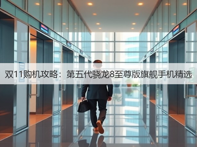 双11购机攻略:第五代骁龙8至尊版旗舰手机精选(图1) 双11购机攻略:第五代骁龙8至尊版旗舰手机精选(图1)