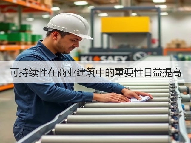 可持续性在商业建筑中的重要性日益提高(图3)