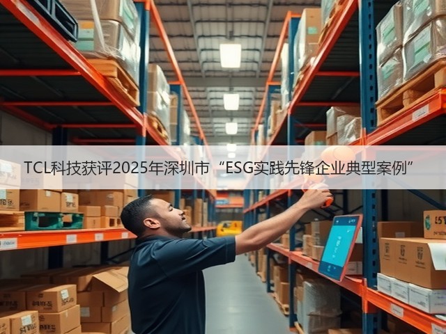 TCL科技获评2025年深圳市“ESG实践先锋企业典型案例”(图3)