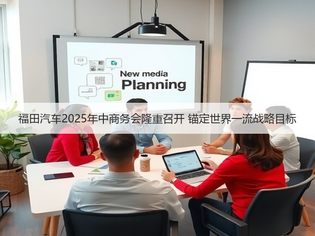 福田汽车2025年中商务会隆重召开 锚定世界一流战略目标(图3) 福田汽车2025年中商务会隆重召开 锚定世界一流战略目标(图3)