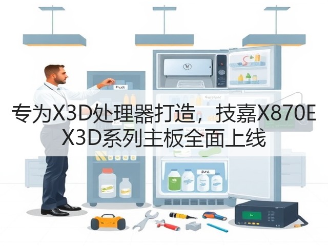 专为X3D处理器打造,技嘉X870E X3D系列主板全面上线(图1) 专为X3D处理器打造,技嘉X870E X3D系列主板全面上线(图1)