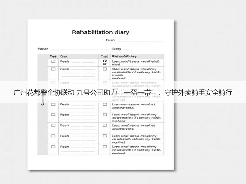 广州花都警企协联动 九号公司助力“一盔一带”，守护外卖骑手安