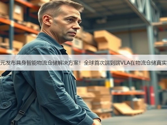 星动纪元发布具身智能物流仓储解决方案！全球首次端到端VLA在物流仓储真实应用！(图2)