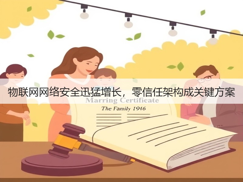 物联网网络安全迅猛增长，零信任架构成关键方案