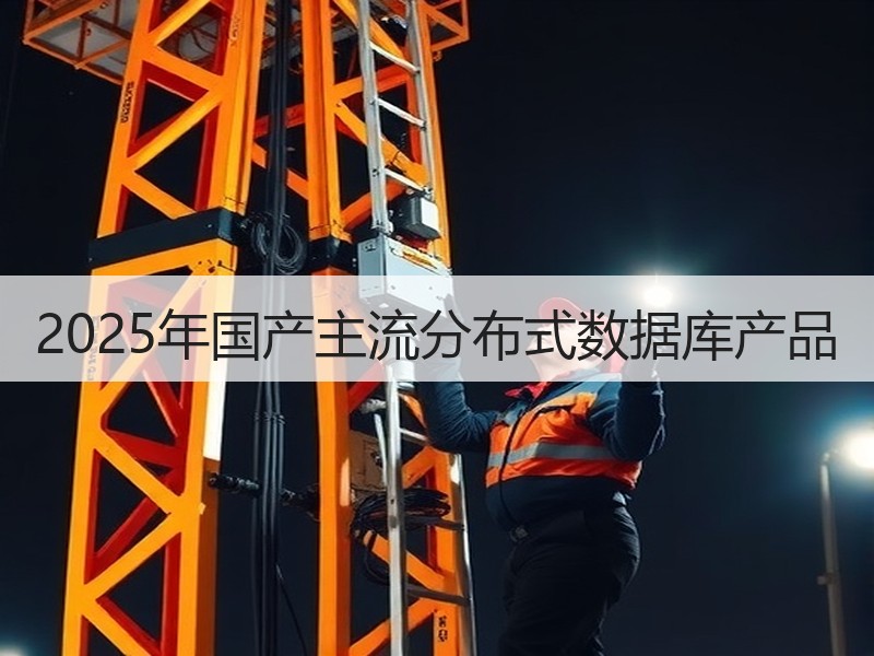 2025年国产主流分布式数据库产品