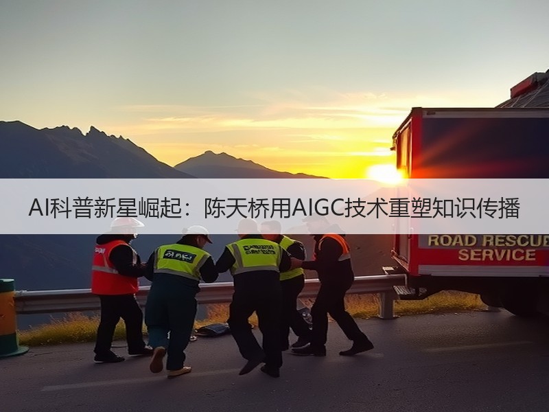 AI科普新星崛起：陈天桥用AIGC技术重塑知识传播