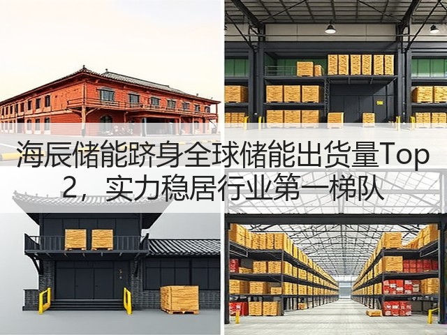 海辰储能跻身全球储能出货量Top 2,实力稳居行业第一梯队(图3) 海辰储能跻身全球储能出货量Top 2,实力稳居行业第一梯队(图3)