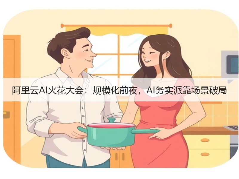 阿里云AI火花大会：规模化前夜，AI务实派靠场景破局