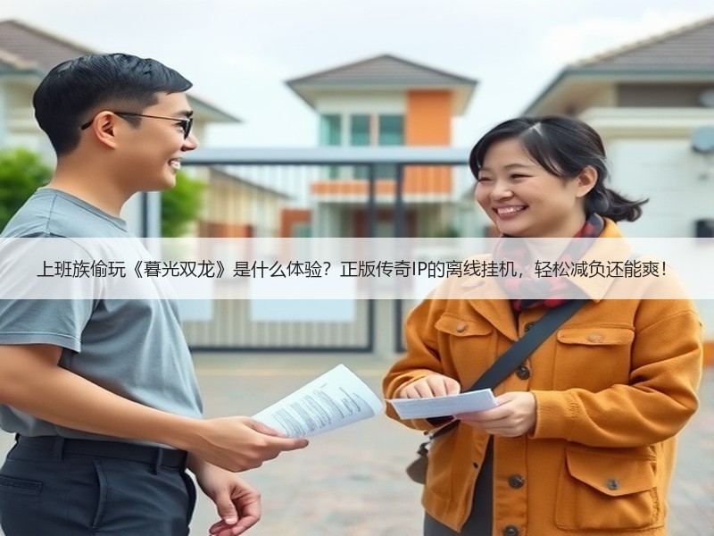 上班族偷玩《暮光双龙》是什么体验？正版传奇IP的离线挂机，轻